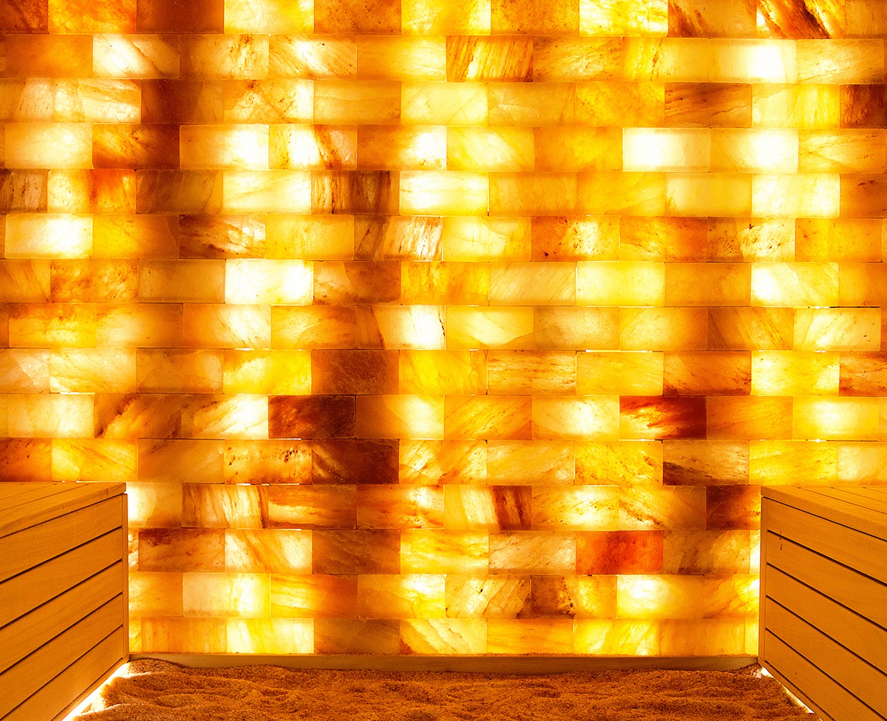 Image of a salt room